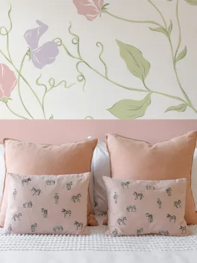 Carta da parati Multi Sweet Pea con fiori e viti
