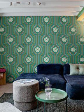 Elizabeth Olwen Joyride Papier peint vert