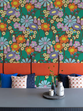 Elizabeth Olwen Groovy Meadow Multi Mural