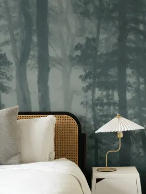 Dark Forest Enchanted Nature Wall Mural