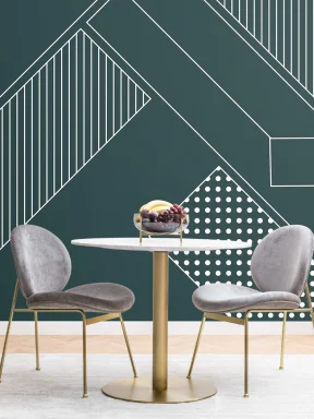 Ellington Art Deco Wallpaper Mural