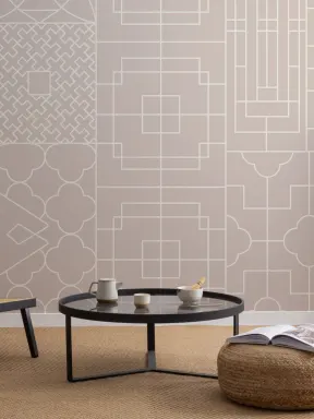 Fototapete Geometrisch-Minimalistisch Chinesischer Stil