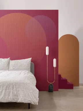 Viva Magenta Wallpaper Mural