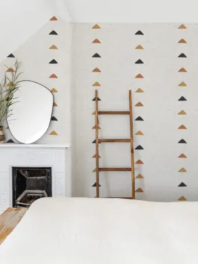 Tribal Triangles Wallpaper Mural