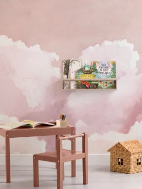 Papel Pintado Nubes Rosas