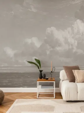 Neutral John Constable Seascape Painting Mural