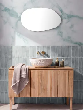 Green & Teal Marble Wallpaper Mural