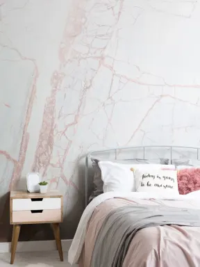 Bronze Textured Marble Wallpaper Mural