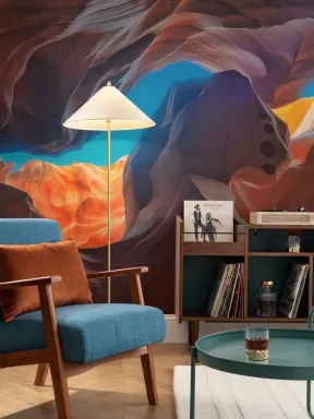 Mountain Rock Canyon Wallpaper Mural
