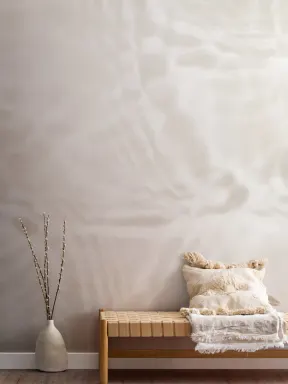 Light Neutral Water Effect Wallpaper Mural