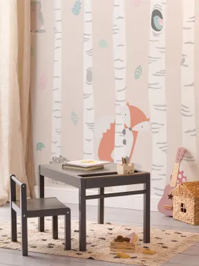 Kids Woodland Scene Wallpaper Mural