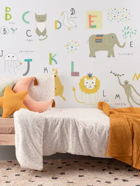 Kids Alphabet Wallpaper Mural