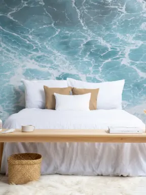 Bering Photographic Ocean Wallpaper Mural