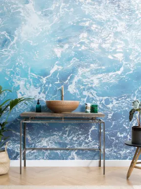Adriatic Photographic Ocean Wallpaper Mural