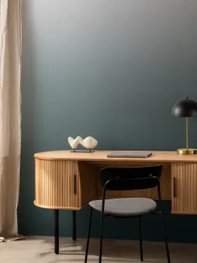 Papier Peint Panoramique Forêt Verte Ombragée