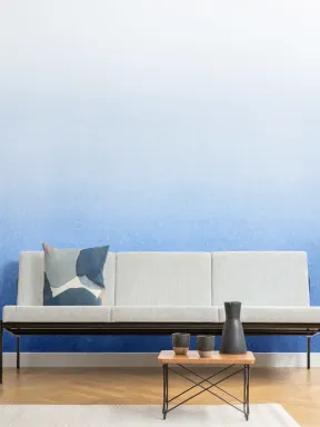 Indigo Ombre Wallpaper Mural