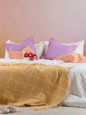 Orange and Pink Ombre Wallpaper Mural