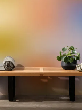 Colorful Ombre Gradient Wallpaper Mural