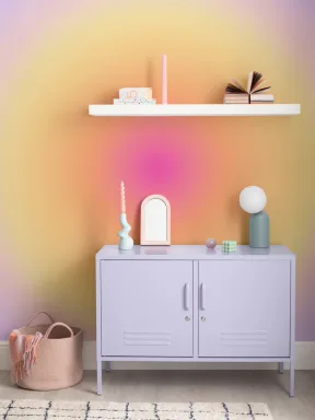 Multicolor Futuristic Ombre Spot Wall Mural