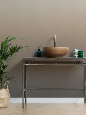 Beige Minimalist Ombre Wall Mural For Serene Spaces