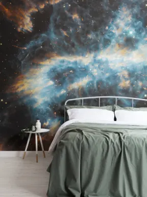Nebulosa Planetária Espiral Papel de Parede Mural