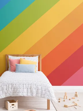 Bold Rainbow raita kuvatapetti