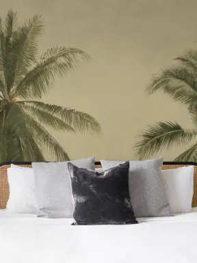 Tropical Palms Oil Painting Mural