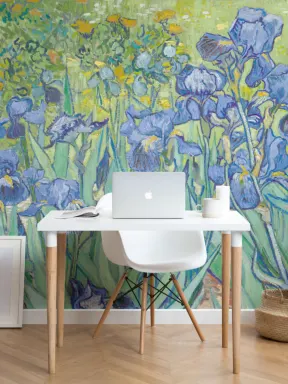Papier Peint Panoramique Iris de Van Gogh