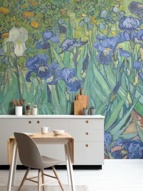 Papier Peint Panoramique Iris de Van Gogh