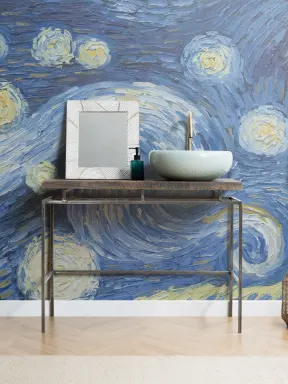 Starry Night by Van Gogh Wallpaper Mural