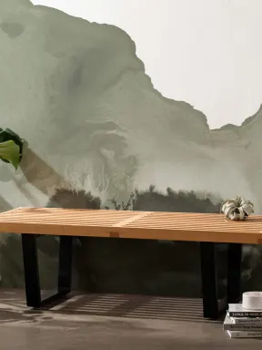 Pseudo Sage Watercolor Wallpaper Mural