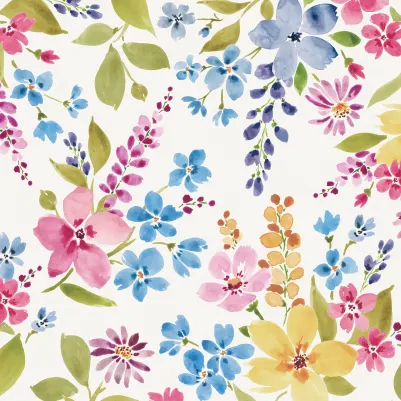 Blooming pattern image