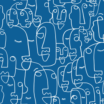 Features Blue pattern image