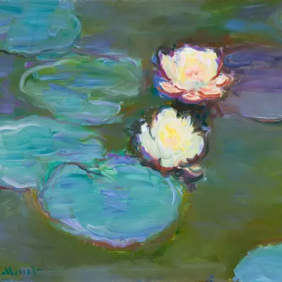 Water Lilies pattern image