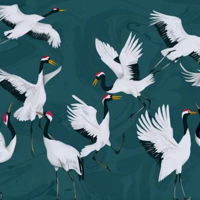 Tancho pattern image