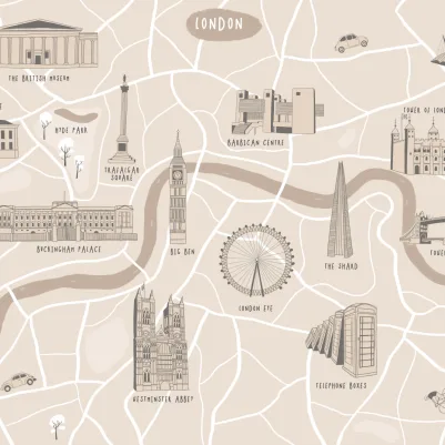 Wander London pattern image