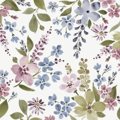 Blooming Purple pattern image
