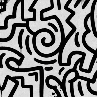 Urban Black pattern image