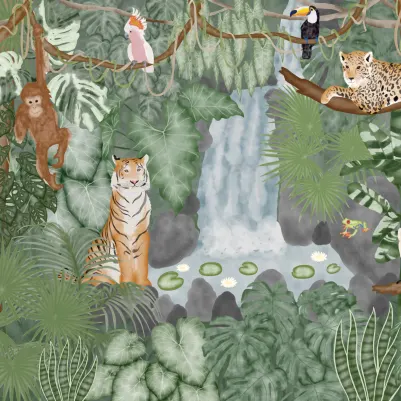 Jungle Oasis pattern image