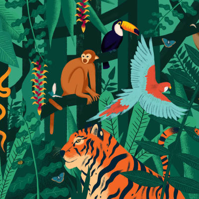 Beasties pattern image