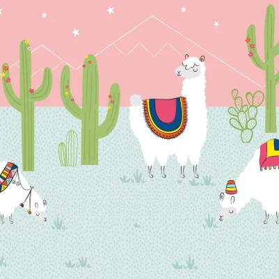 Drama Llama pattern image