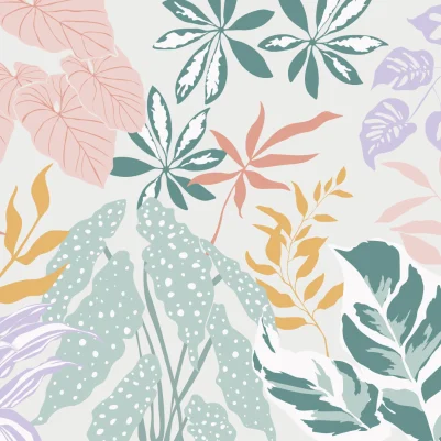 Calathea Pastel pattern image