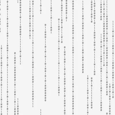 Binary pattern image