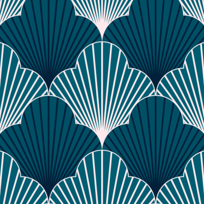 Scallop Blue pattern image