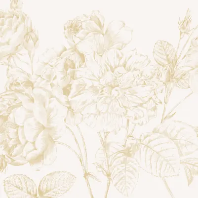 Flourish Yellow pattern image