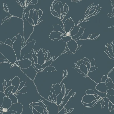 April Teal pattern image