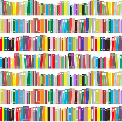 Bookworm pattern image