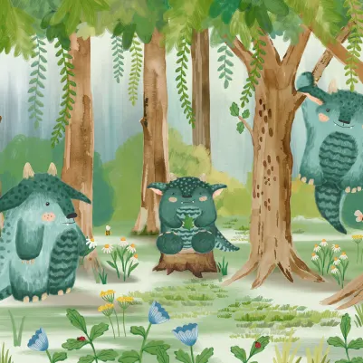 Fuzzlehogs pattern image