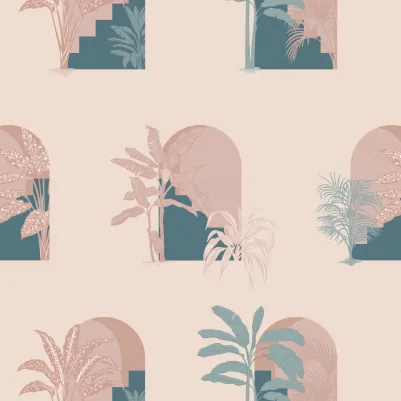 Emerge Pink pattern image