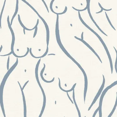 Nourish Blue pattern image